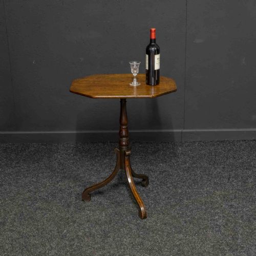 GEORGE 3RD MAHOGANY TRIPOD TABLE - ADDITIONAL PHOTO 1