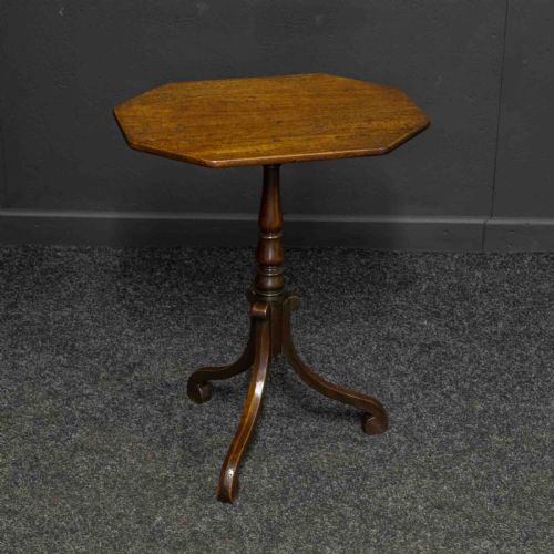 GEORGE 3RD MAHOGANY TRIPOD TABLE - ADDITIONAL PHOTO 6