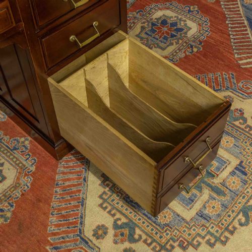 SCOTCH MAHOGANY ROLL TOP DESK - ADDITIONAL PHOTO 9