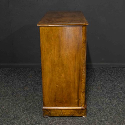 VICTORIAN BURR WALNUT CHEST - ADDITIONAL PHOTO 9