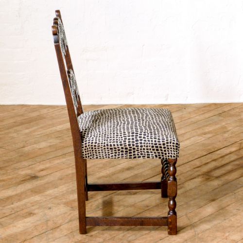 SET OF SIX DERBYSHIRE STYLE OAK CHAIRS - ADDITIONAL PHOTO 7