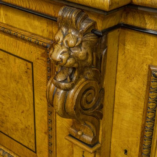 HUGE POLLARD OAK CREDENZA - ADDITIONAL PHOTO 2