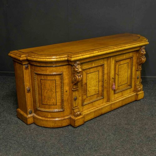 HUGE POLLARD OAK CREDENZA - ADDITIONAL PHOTO 12