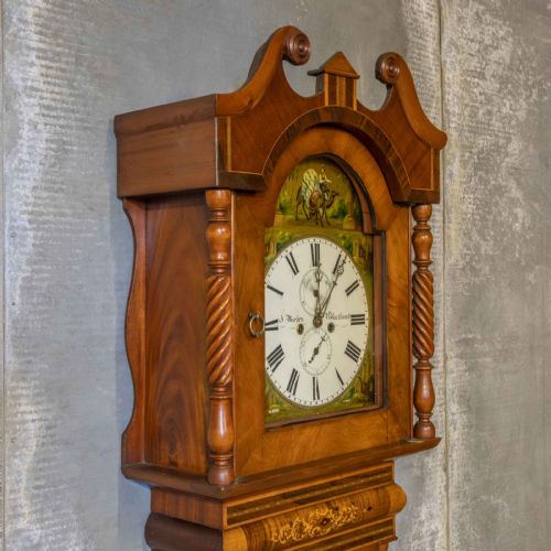 RARE LONGCASE CLOCK - ADDITIONAL PHOTO 2