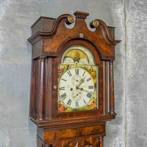 GEORGIAN LONGCASE CLOCK - ADDITIONAL PHOTO 8