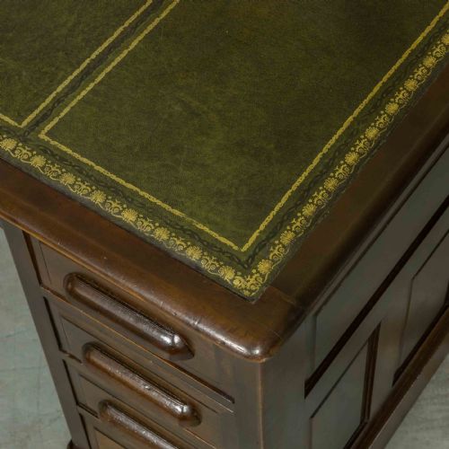 EDWARDIAN WALNUT DESK - ADDITIONAL PHOTO 4