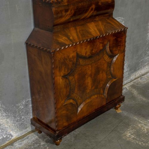 MAHOGANY LONG CASE CLOCK - ADDITIONAL PHOTO 1