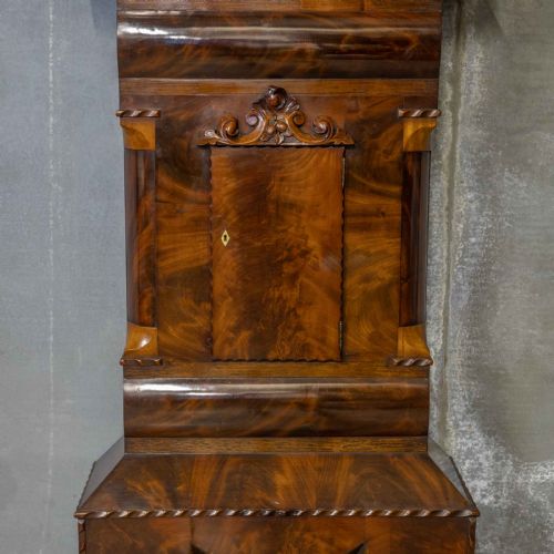 MAHOGANY LONG CASE CLOCK - ADDITIONAL PHOTO 3