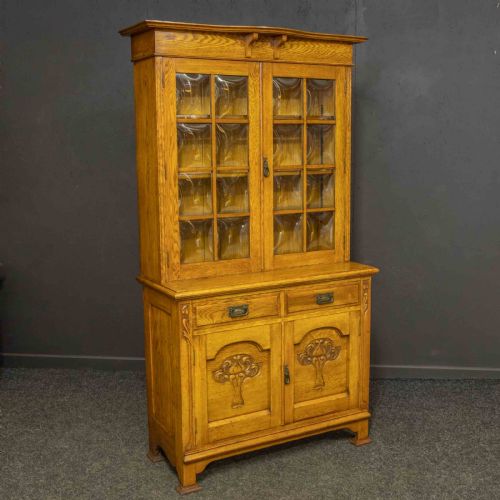 ART NOUVEAU BOOKCASE - ADDITIONAL PHOTO 9