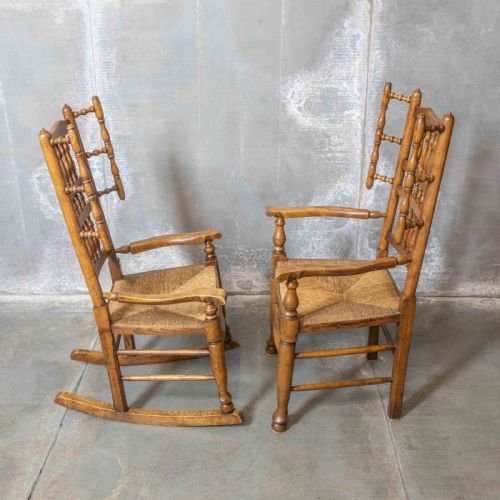 PAIR OF VICTORIAN CHAIRS - ADDITIONAL PHOTO 2