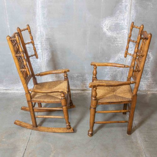 PAIR OF VICTORIAN CHAIRS - ADDITIONAL PHOTO 9