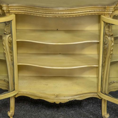 ANTIQUE PAINTED CREDENZA - ADDITIONAL PHOTO 3