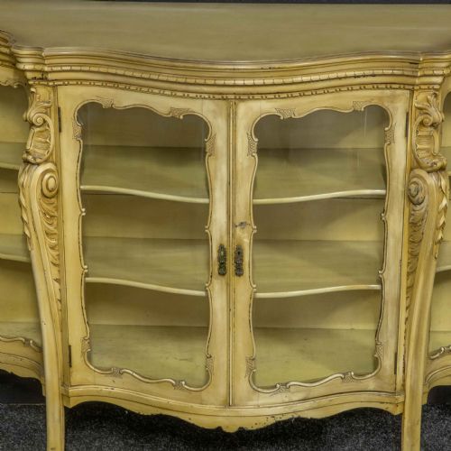 ANTIQUE PAINTED CREDENZA - ADDITIONAL PHOTO 4