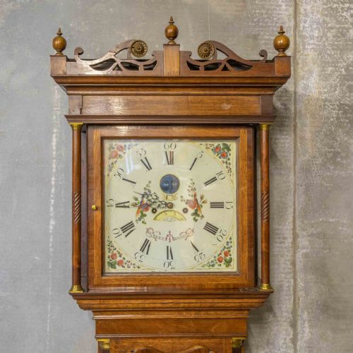 ANTIQUE LONGCASE CLOCK - ADDITIONAL PHOTO 4