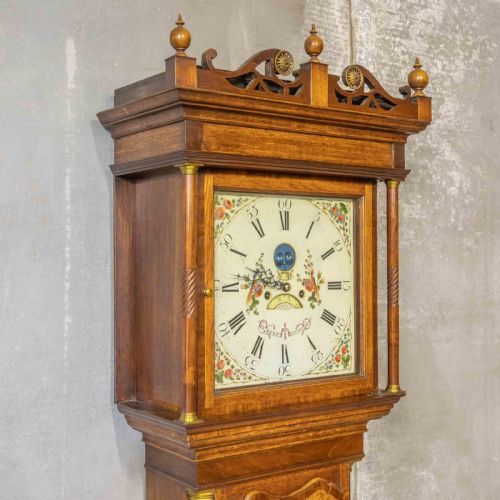 ANTIQUE LONGCASE CLOCK - ADDITIONAL PHOTO 9