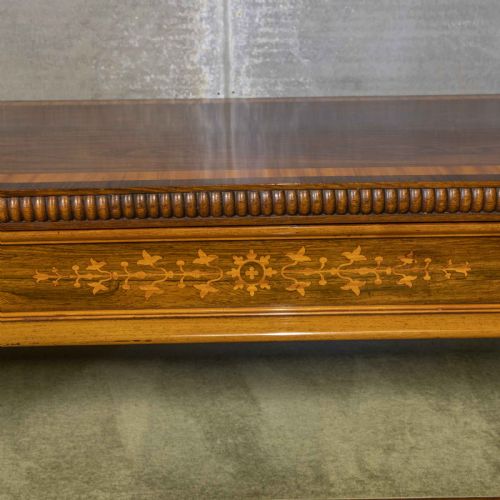 INLAID ROSEWOOD CREDENZA - ADDITIONAL PHOTO 2