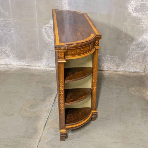 INLAID ROSEWOOD CREDENZA - ADDITIONAL PHOTO 10