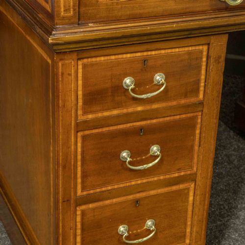 ANTIQUE CYLINDER DESK - ADDITIONAL PHOTO 7