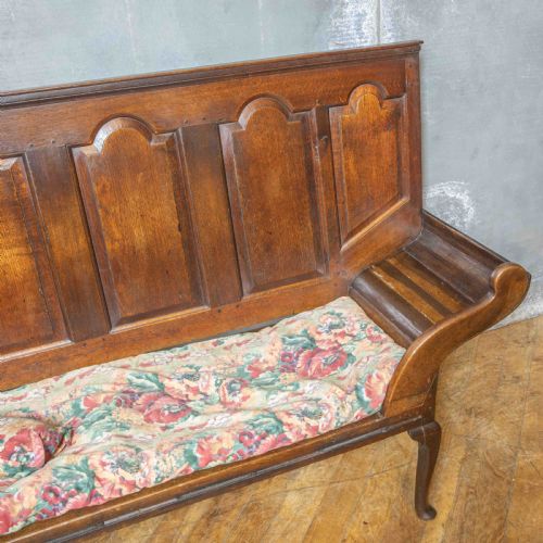 OAK SLEEPER SETTLE - ADDITIONAL PHOTO 3