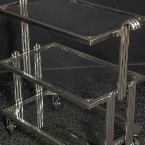 RARE ART DECO TEA TROLLEY - ADDITIONAL PHOTO 9