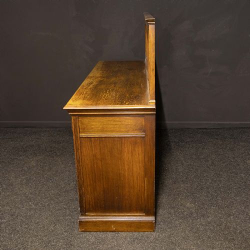 T SIMPSON AND SON OAK MIRRORBACK SIDEBOARD - ADDITIONAL PHOTO 10