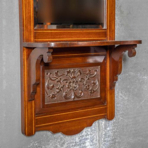 EDWARDIAN LAST LOOK MIRROR - ADDITIONAL PHOTO 1