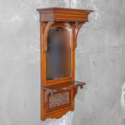EDWARDIAN LAST LOOK MIRROR - ADDITIONAL PHOTO 5