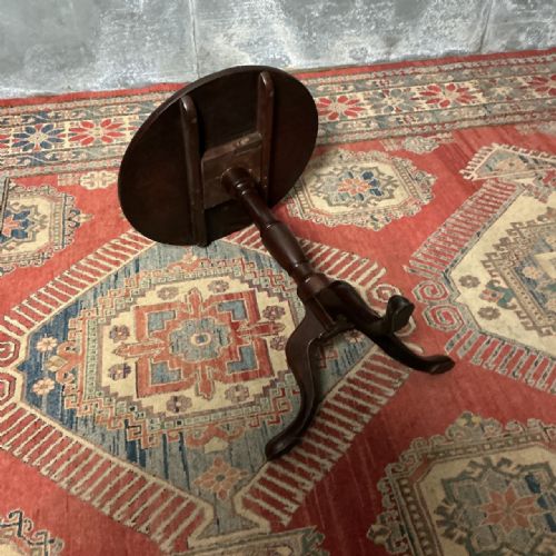 ANTIQUE TRIPOD TABLE - ADDITIONAL PHOTO 2