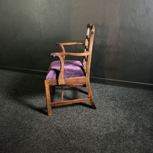 8 GEORGIAN LADDERBACK CHAIRS - ADDITIONAL PHOTO 2