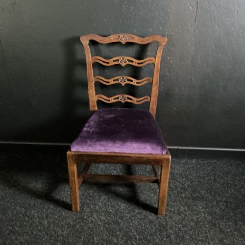 8 GEORGIAN LADDERBACK CHAIRS - ADDITIONAL PHOTO 7
