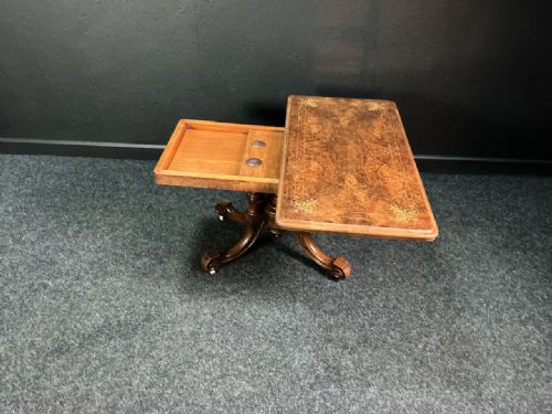 VICTORIAN COFFEEGAMES TABLE - ADDITIONAL PHOTO 2