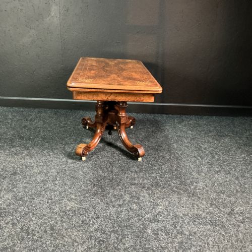 VICTORIAN COFFEEGAMES TABLE - ADDITIONAL PHOTO 4