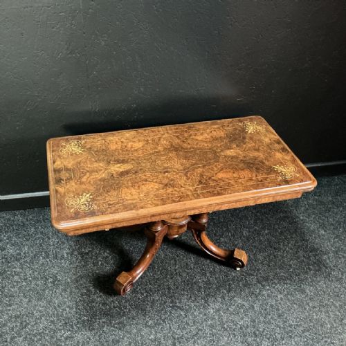 VICTORIAN COFFEEGAMES TABLE - ADDITIONAL PHOTO 5