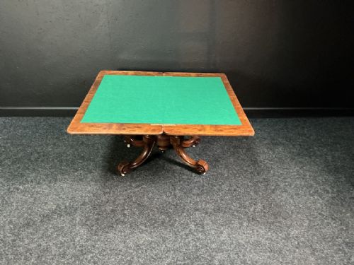 VICTORIAN COFFEEGAMES TABLE - ADDITIONAL PHOTO 7