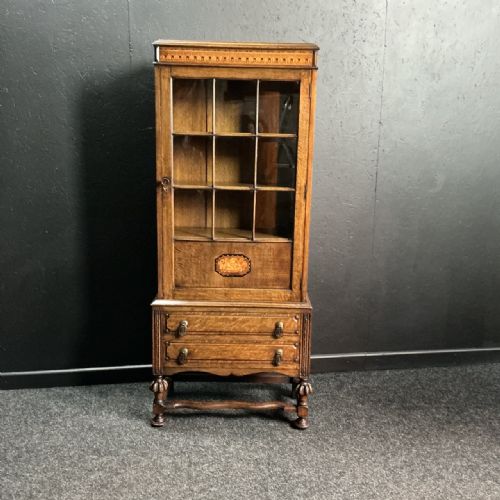 ANTIQUE OAK BOOKCASE