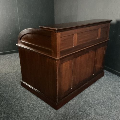 MAHOGANY ROLL TOP DESK - ADDITIONAL PHOTO 5