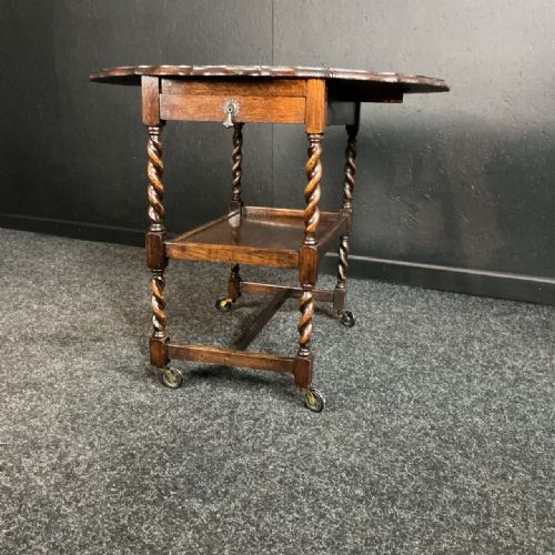 OAK AFTERNOON TEA TROLLEY - ADDITIONAL PHOTO 3