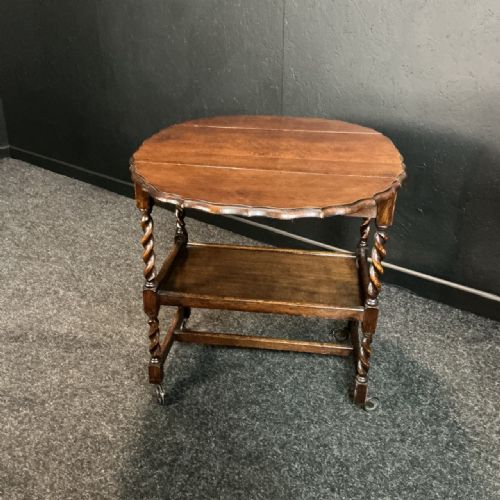 OAK AFTERNOON TEA TROLLEY - ADDITIONAL PHOTO 6