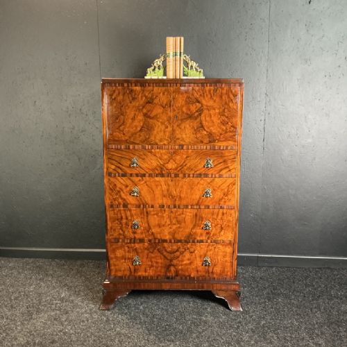 ART DECO TALLBOY - ADDITIONAL PHOTO 1