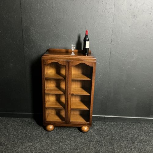 ART DECO OAK BOOKCASE - ADDITIONAL PHOTO 1