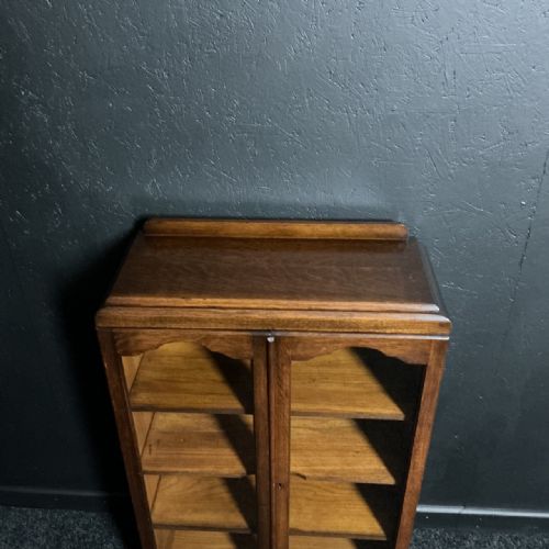 ART DECO OAK BOOKCASE - ADDITIONAL PHOTO 2