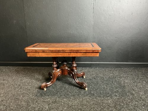 VICTORIAN COFFEEGAMES TABLE - ADDITIONAL PHOTO 2