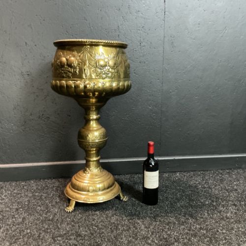 VICTORIAN BRASS PLANTER - ADDITIONAL PHOTO 1
