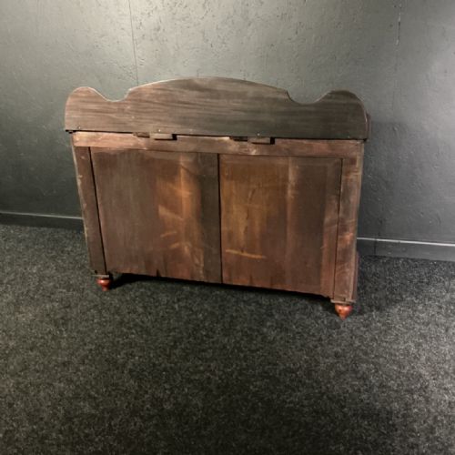 VICTORIAN MAHOGANY CHEST - ADDITIONAL PHOTO 3