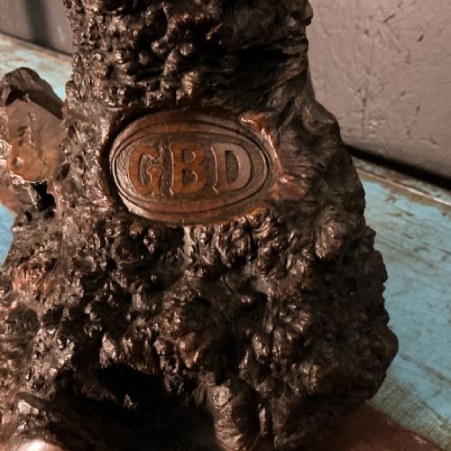 RARE GBD ADVERTISINGRARE ADVERTISING BRIAR PIPE SIGN FOR GBD - ADDITIONAL PHOTO 2