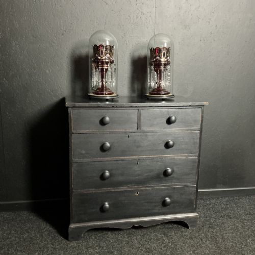 PAIR OF VICTORIAN RUBY LUSTRES - ADDITIONAL PHOTO 5
