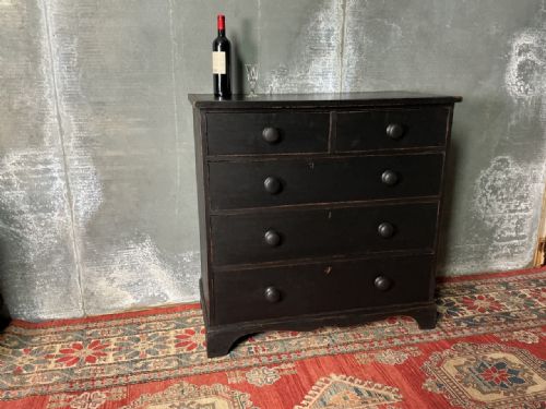 VICTORIAN PAINTED CHEST - ADDITIONAL PHOTO 4