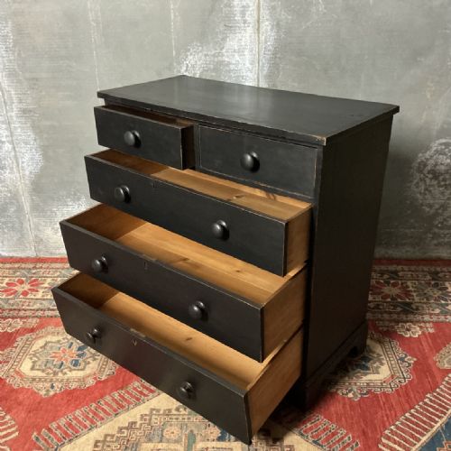 VICTORIAN PAINTED CHEST - ADDITIONAL PHOTO 5