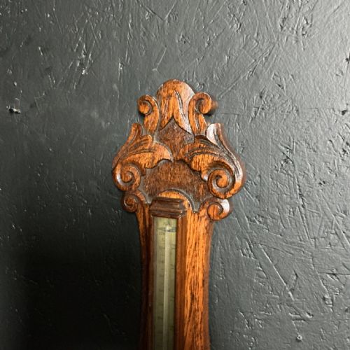 ANTIQUE ANEROID BAROMETER - ADDITIONAL PHOTO 1