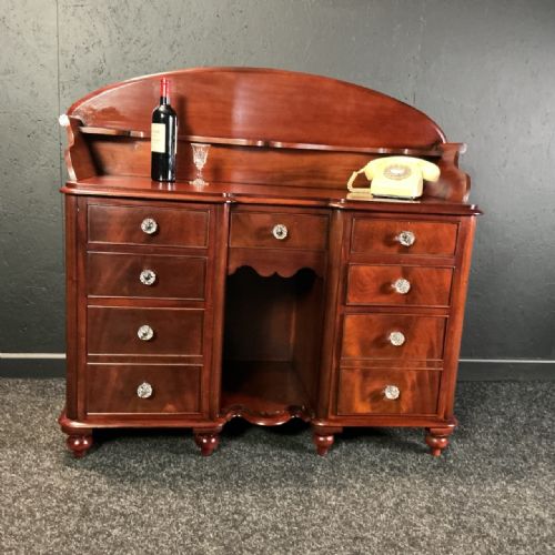 ANTIQUE MAHOGANY WASHSTAND - ADDITIONAL PHOTO 1